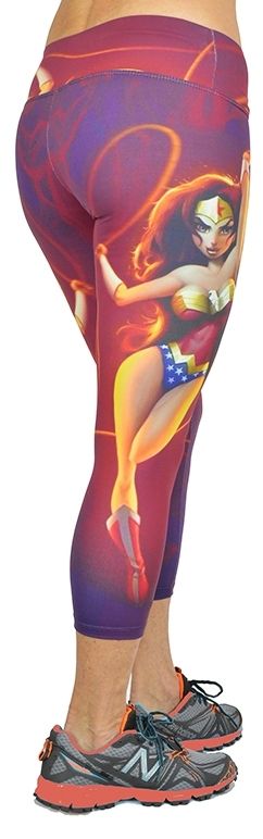 Shape Up Wonder Woman Whip Capri