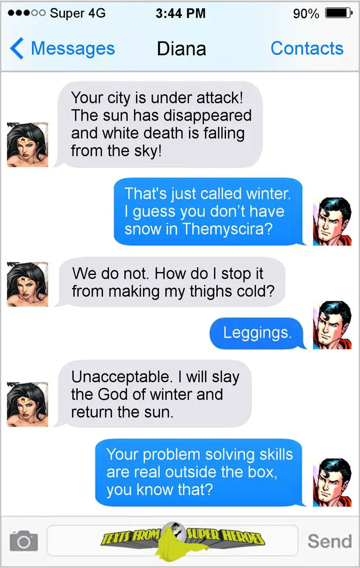 Texts From Superheroes