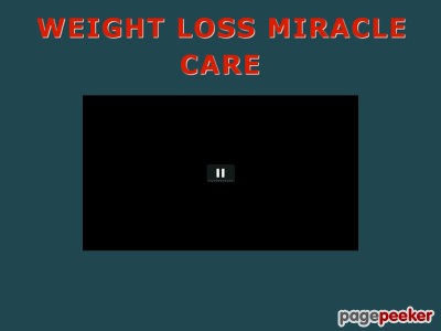 Weight Loss Miracle Care