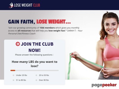 Dietetics - LOSE WEIGHT CLUB  - Lose Weight Faster With Personal Diet/Fitness Coach