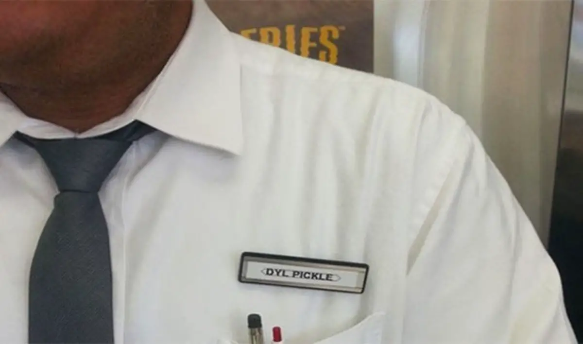 funny unfortunate name tags 13 - 17 People That Are Wearing Hilariously Unfortunate Name Tags