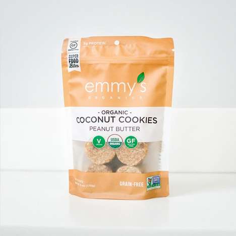 Grain-Free Peanut Butter Cookies : Peanut Butter Coconut Cookies