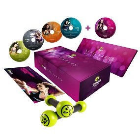Zumba 4-Disc Exhilarate Body Shaping System - Zumba Fitness Exhilarate Body Shaping System DVD (Multi, Small)