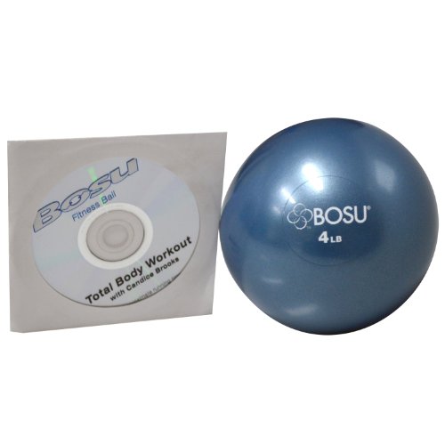 Bosu Fitness Ball With DVD, 4 Lb