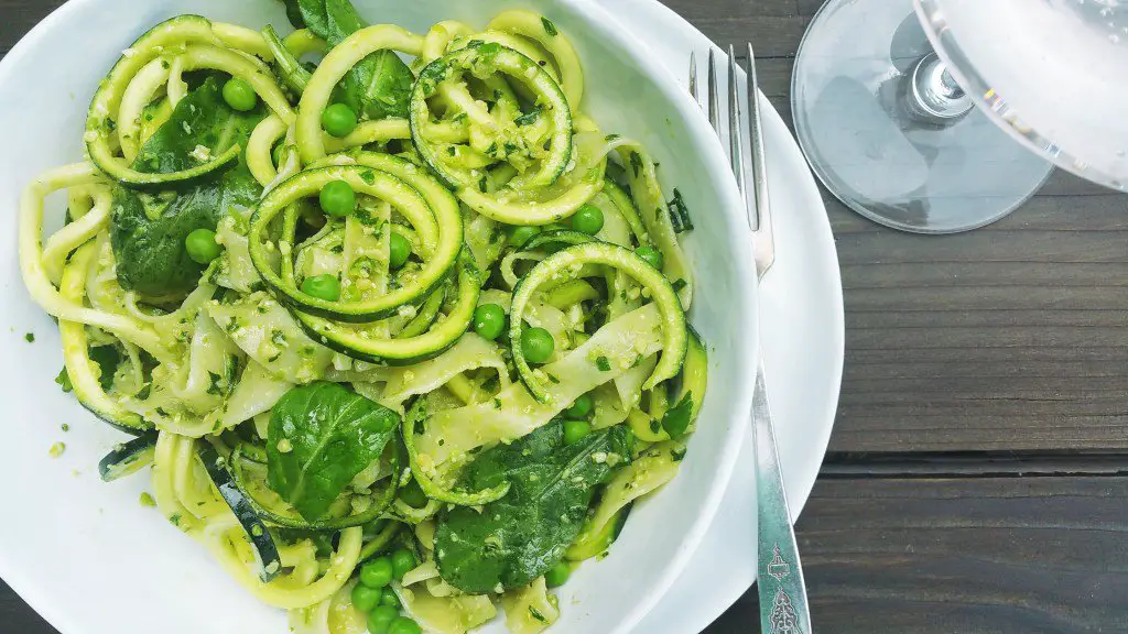 spiralized summer squash recipe - 4 Green Spring Pea Recipes: Give Peas A Chance On Meatless Monday