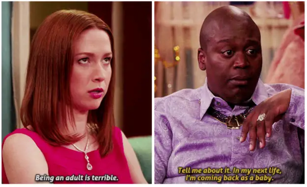 When he was sick of adulthood: - 27 Titus Andromedon Quotes That Will Make You Say &quot;Same TBH&quot;