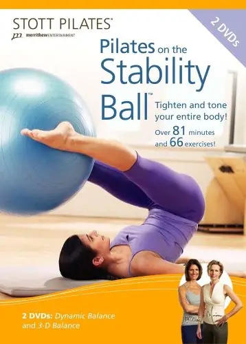 pilates - STOTT PILATES Pilates On The Stability Ball DVD 2 DVD Set