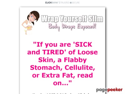 Wrap Yourself Slim Body Wraps Exposed - Lose Fat &amp; Inches With A Body Wrap On Your Weight Loss Program. Recipes And Formulas To Make Your Own Seaweed, Mud, Chocolate And Herbal Body Wraps And Weight Loss Cream Or Shrink Gel At Home.