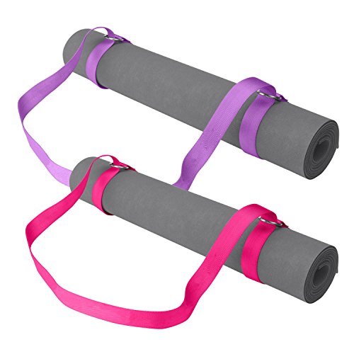 yoga mat - Gaiam Easy-Cinch Yoga Mat Slings (Sold Individually In Assorted Color Options)