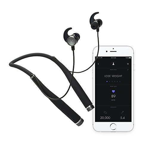Vi - Your Personal AI Trainer And Fitness Tracker In Bluetooth Headphones With Advanced In-Ear Heart Rate - Premium Sound By Harman Kardon; Made For Running, Walking, & Cycling