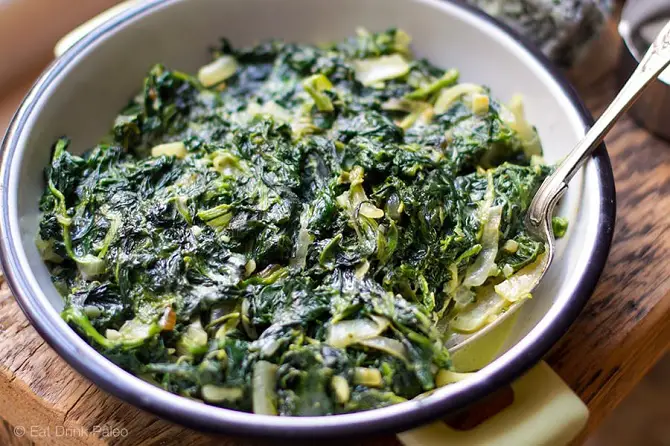 vegan creamed spinach - Vegan Alternatives To Famous Thanksgiving Dishes