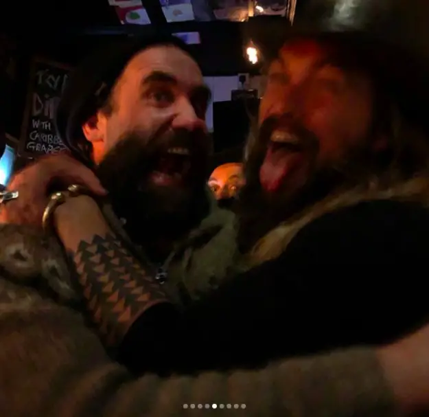 He also partied with The Hound, aka Rory McCann. - Khal Drogo And Tormund Met In Real Life And It's The Bromance We Never Knew We Needed