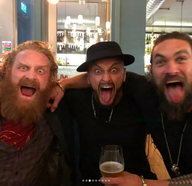 But the one we really care about is the fact he met and befriended Tormund Giantsbane! Aka actor Kristofer Hivju. - Khal Drogo And Tormund Met In Real Life And It's The Bromance We Never Knew We Needed