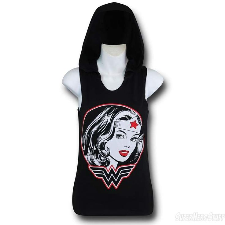 Wonder Woman Women's Hooded Tank Top
