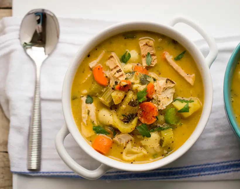 Vegan Chicken Soup - 101 Thanksgiving Recipes With No Meat Or Dairy