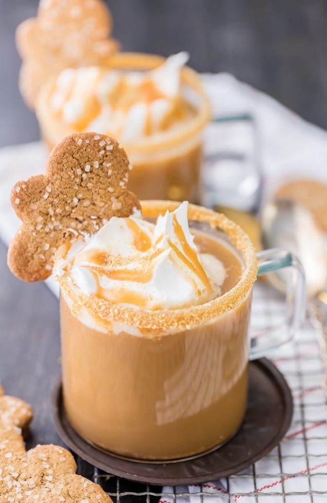 slow cooker gingerbread latte - Get Cozy With Crock-Pot Cocktails This Holiday Season