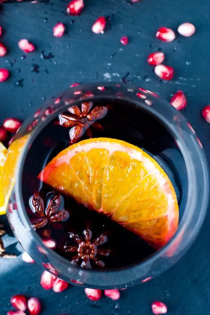slow cooker mulled wine with star anise and citrus - Get Cozy With Crock-Pot Cocktails This Holiday Season