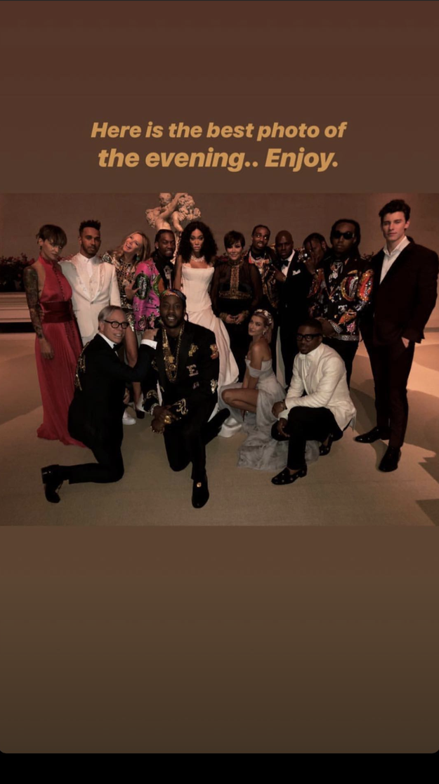 And most importantly, THIS. - 19 Hidden Gems From Celebs&#039; Insta Stories At The 2018 Met Gala