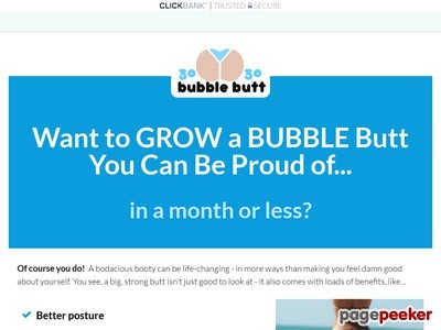30/30 Bubble Butt &#8211; 30 Minutes, 30 Days To The Bubble Butt Of Your Dreams