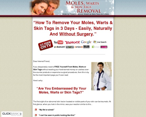 author - Moles, Warts & Skin Tags Removal - How To Safely & Permanently Remove Moles, Warts & Skin Tags
