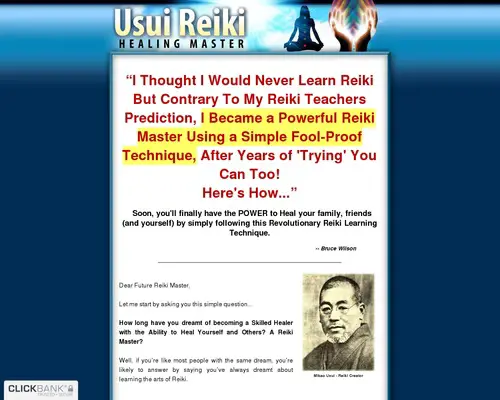 author - Usui Reiki Healing Master - How To Learn Reiki The Easy Way