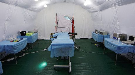FILE PHOTO: Russia - Syria Gets Airborne Hospital As Early New Year’s Present From Russia — RT News