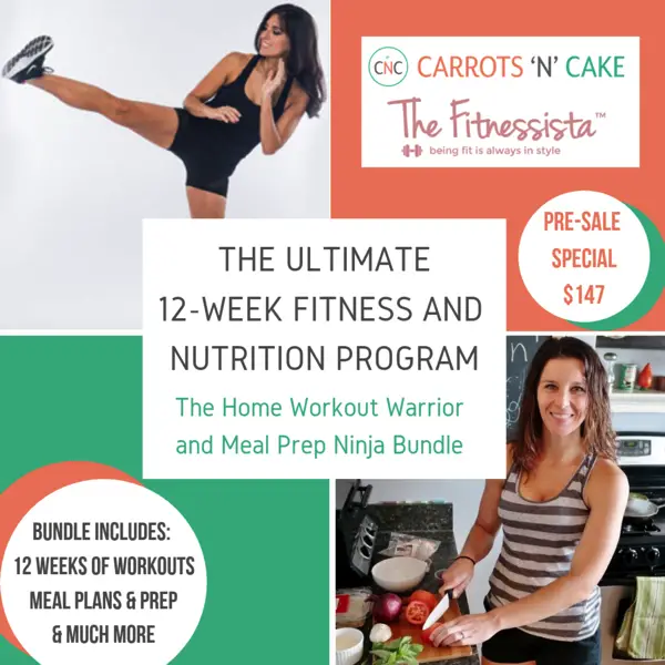 12 Weeks 20Bundle - Home Workout Warrior + Meal Prep Ninja Bundle