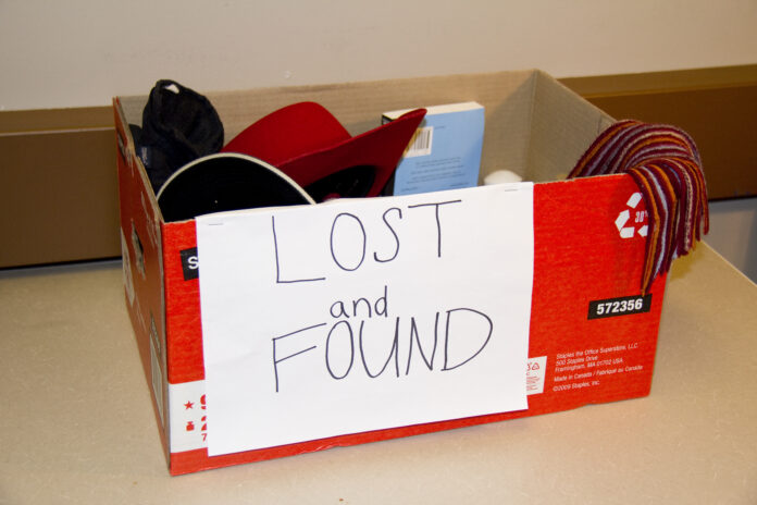 A lost-and-found box - Online Lost-and-Found Services | Interesting Thing Of The Day