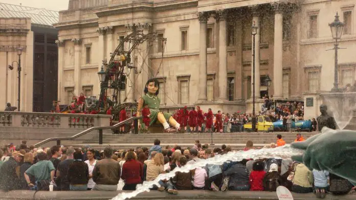 The Little Girl Giant, from - The Giants Of Royal De Luxe