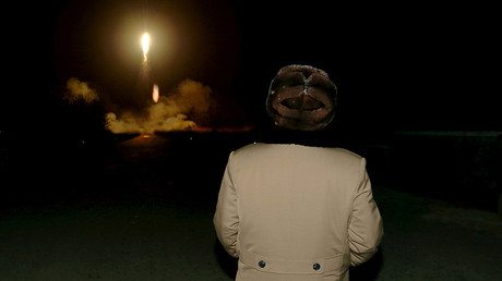 FILE PHOTO: North Korean leader Kim Jong Un watches the ballistic rocket launch © KCNA - South Korean Military Plane Accidentally Drops Anti-ship Missiles Into Sea — RT News
