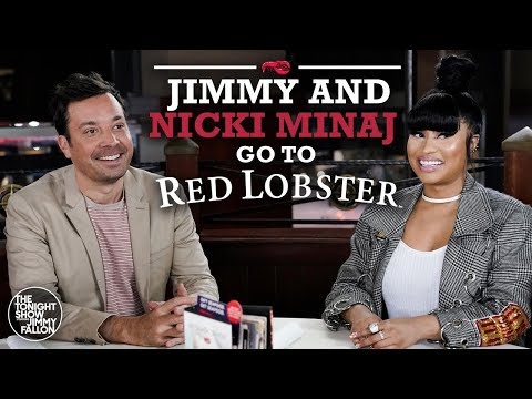 Albums - Nicki Minaj And Jimmy Fallon Go To Red Lobster