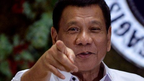 Philippine President Rodrigo Duterte © Ezra Acayan - Pope Francis Proclaims ‘zero Tolerance’ To Child Molesters — RT News
