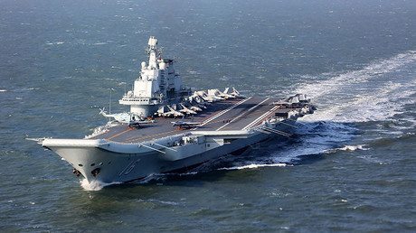 The Liaoning, China - Beijing Says Its Carrier Group Performs ‘scientific Research &amp; Weapons Tests’ — RT News