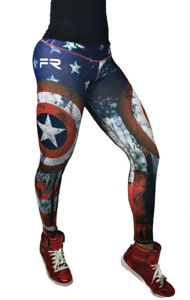 Fiber - Captain America Leggings