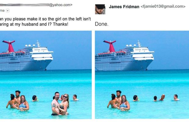funny twitter photoshop troll 17 - Photoshop Troll Responds To Requests Over Twitter With Hilarious Results