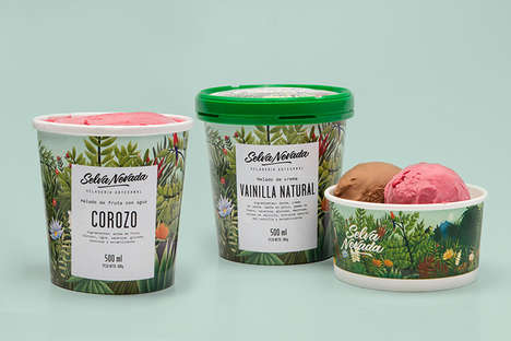 Biodiversity Ice Cream Branding : Ice Cream Company