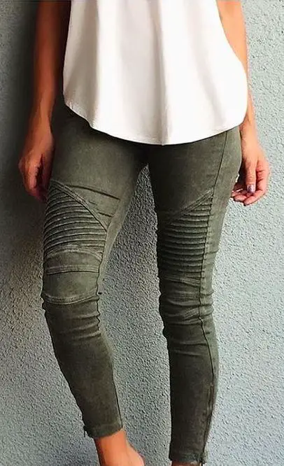 Jeans | Skinny | Pants | Ripples | Ridges | Cream | Beige | Love This Look | So ...