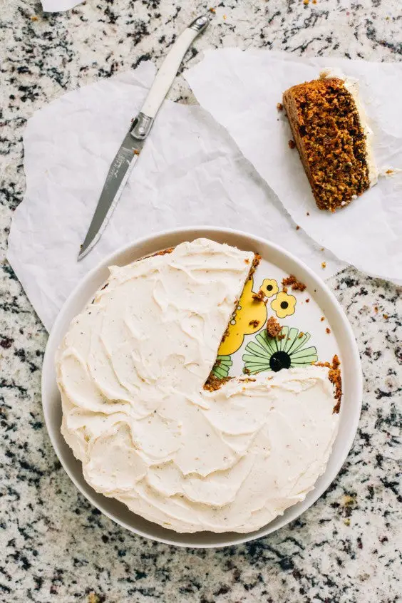 24. Healthy Carrot Cake - 27 Food Processor Recipes That Will Motivate You To Finally Start Using It