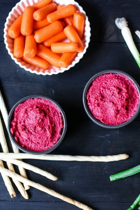7. Beet Hummus - 27 Food Processor Recipes That Will Motivate You To Finally Start Using It