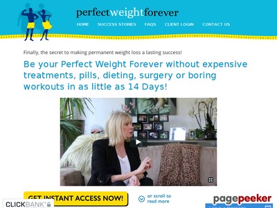 Perfect Weight Forever - 1# Weight Loss Program By Celeb Therapist